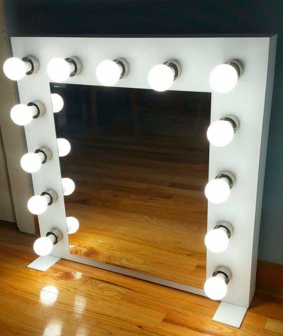 espejo tocador con luz